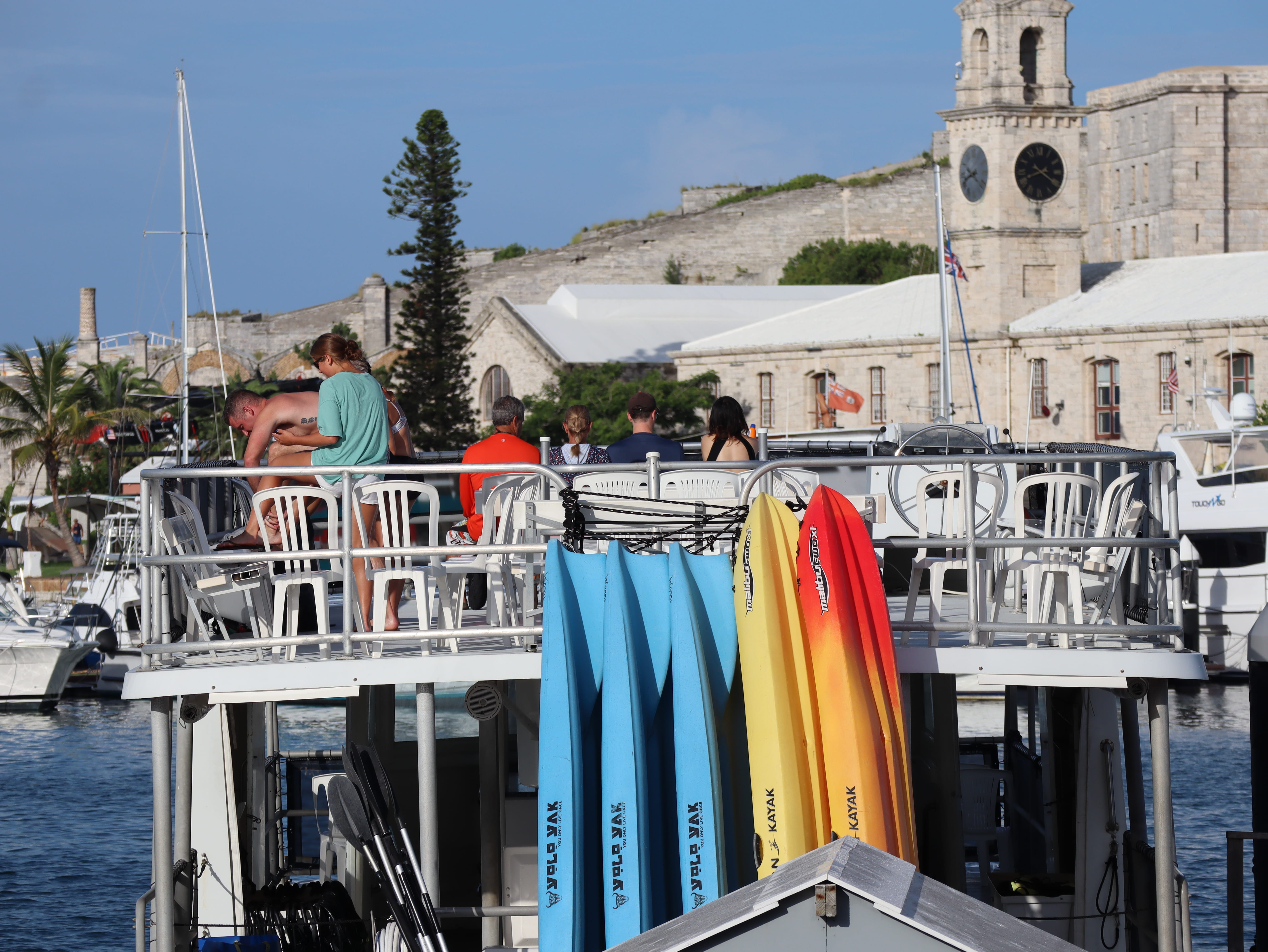 Bermuda marina kayaks