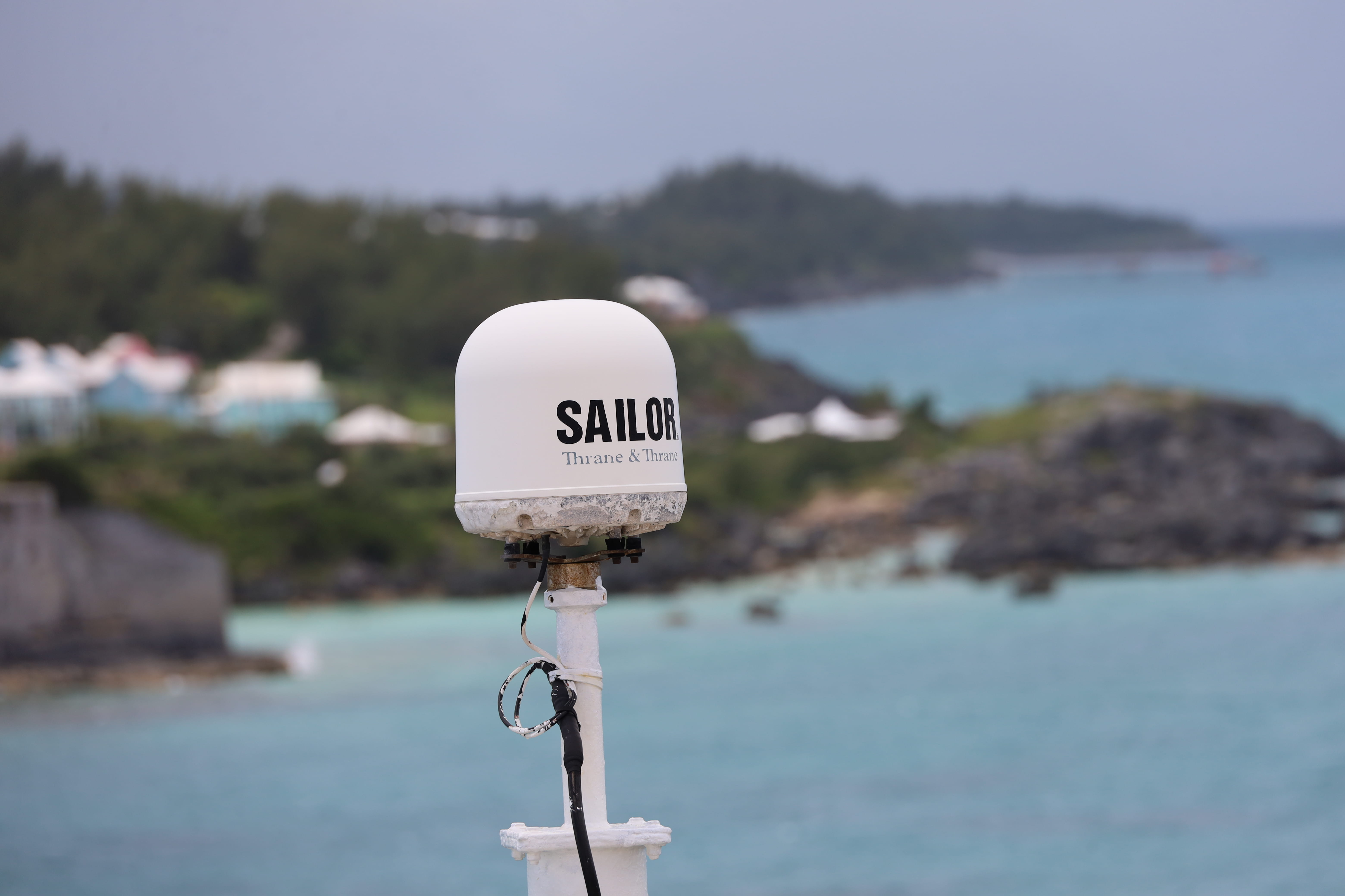 Sailor antenna Bermuda coast