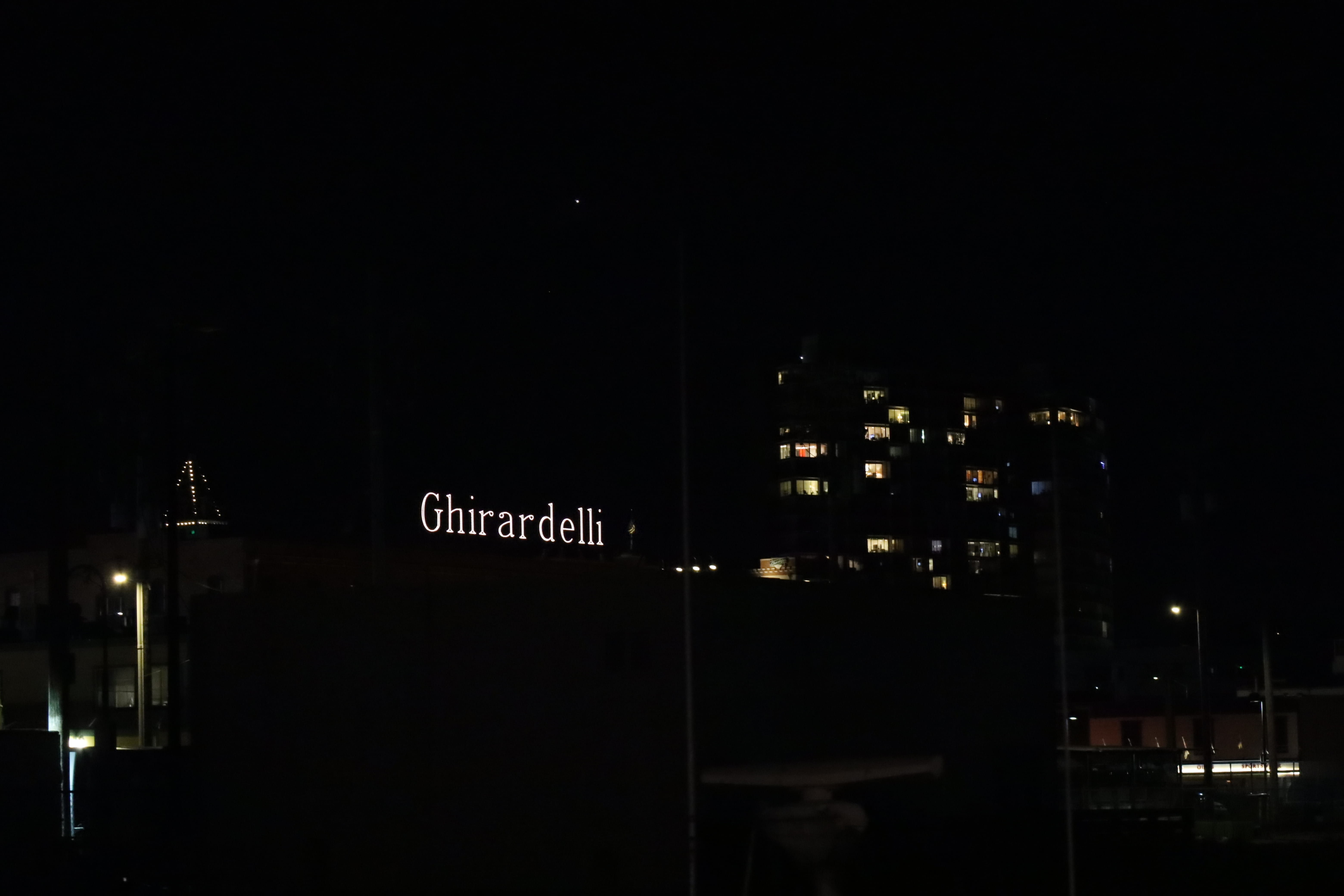 Ghirardelli Square at Night